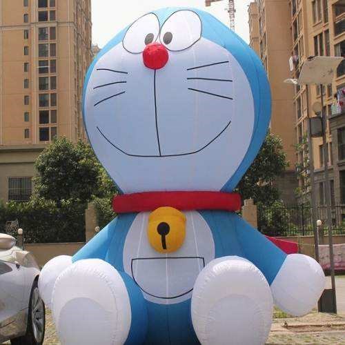 印江机器猫卡通充气人物