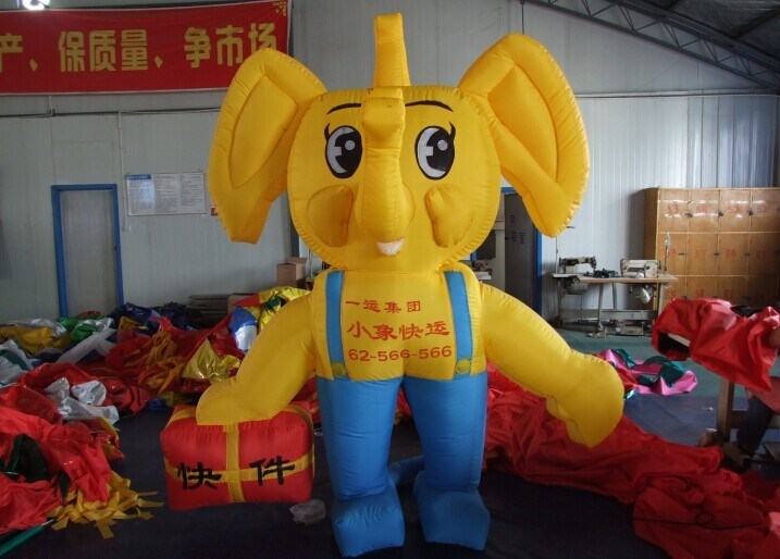 印江大象充气卡通气模